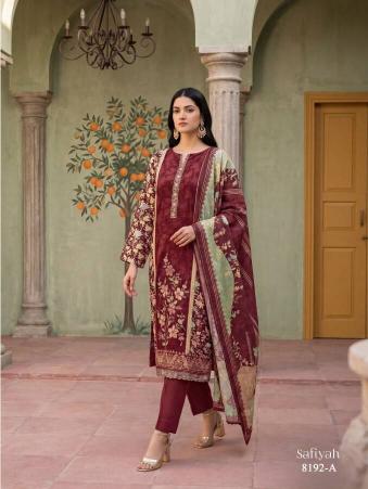 Glossy simar safiyah women dress material price in wholesale